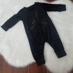 Jordan Velour Romper Size 3 months